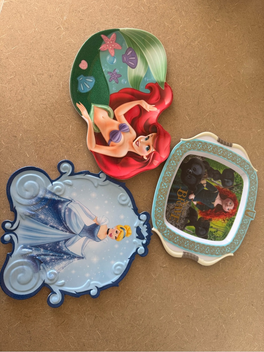 Disney Store Disney Princess Plates